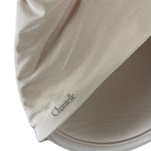 Chantelle 36 DDDD 2196 Modern Invisible Plunge Memory Foam Bra Convertible Nude - Picture 6 of 11